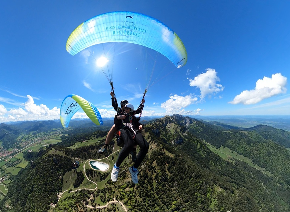 Tandem Paragliding Brauneck - Gleitschirmfliegen